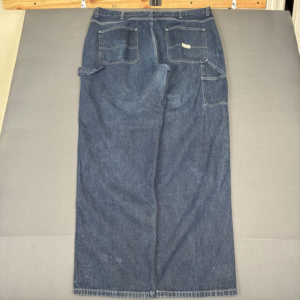 Y2K GAP Carpenter Dark Wash Baggy Wide Leg Jeans Men's Size 40x32